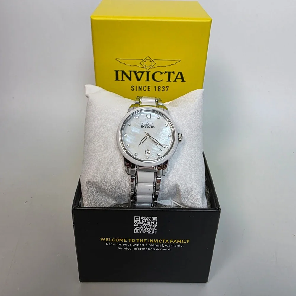 Invicta Celestial Women's Watch 34.7 mm Silver (70341) New